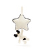 Jellycat Bashful Black & Cream Puppy Musical Pull