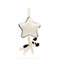 Jellycat Bashful Black & Cream Puppy Musical Pull