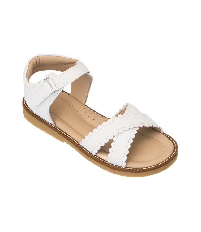 White Bloom Sandal