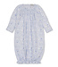 Kissy Kissy Light Blue Delicate Bloom Smocked Sack