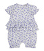 Lilac Cottage Roses Short Playsuit