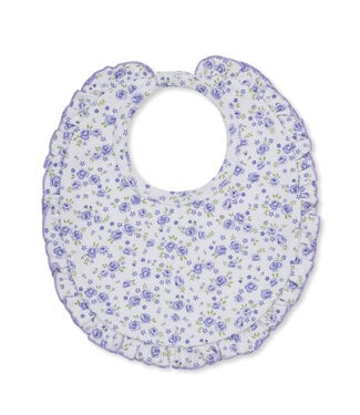 Kissy Kissy Lilac Cottage Roses Bib