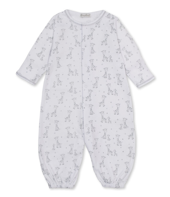 Silver Just Giraffes Convertible Gown