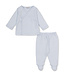 Kissy Kissy Baby Blessing Jacquard Footed Pant Set
