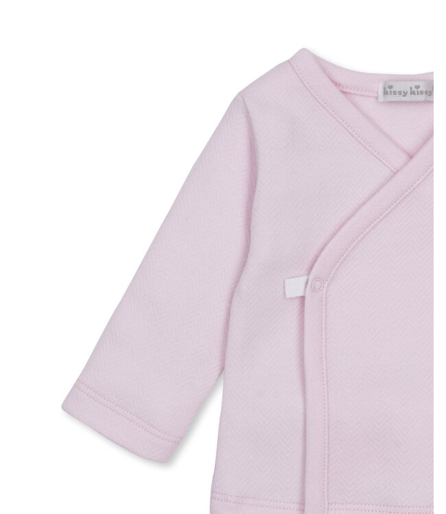 Kissy Kissy Baby Blessing Jacquard Footed Pant Set