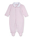 Kissy Kissy Pink Baby Blessings Jacquard Footie