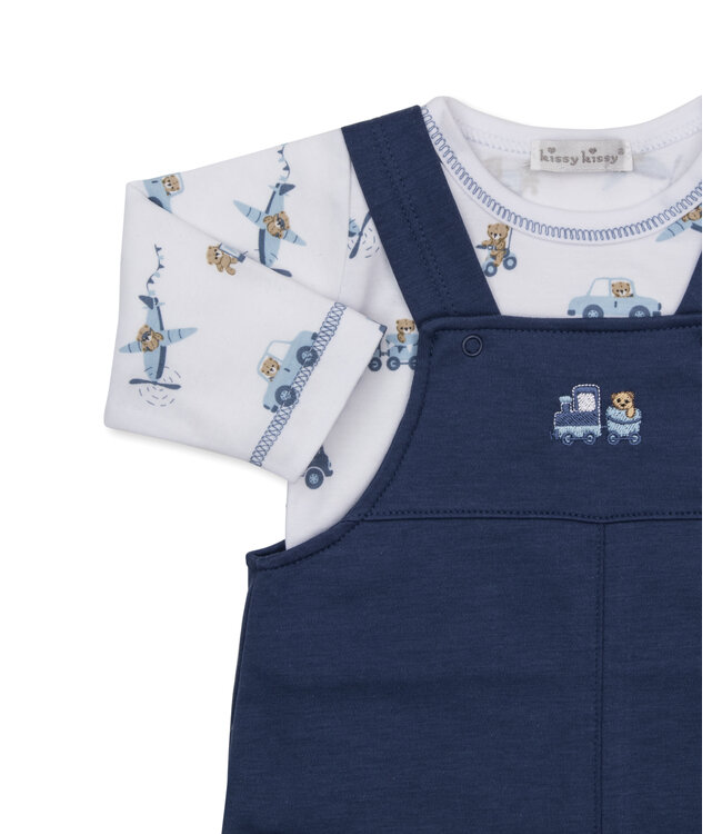 Kissy Kissy Bears On The Go Overall Set