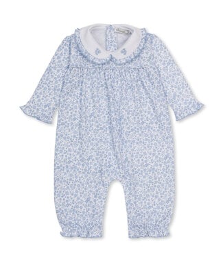 Kissy Kissy Light Blue Fall Blooms Playsuit