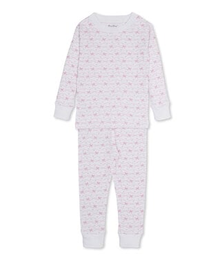 Kissy Kissy Pink Baby Bows PJ Set