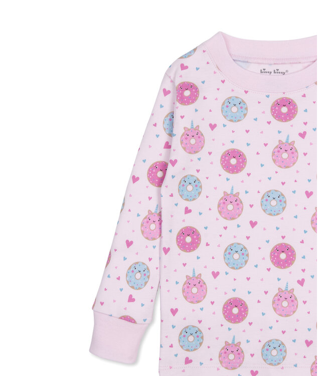 Kissy Kissy Toddler Pink Sweet Donuts Pajama Set
