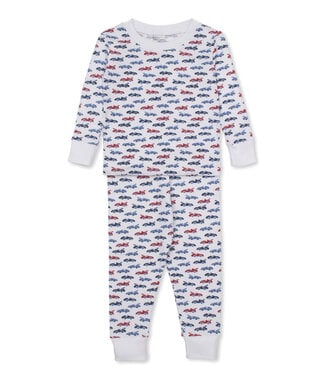 Kissy Kissy Speedy Racecars PJ Set
