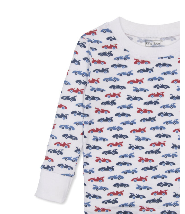 Kissy Kissy Toddler Speedy Racecars Pajama Set
