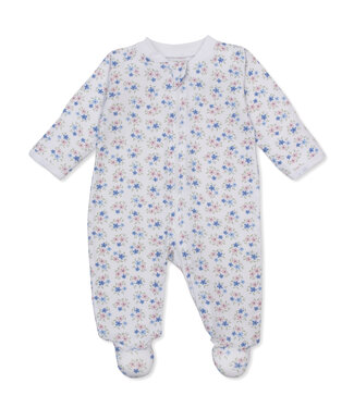 Kissy Kissy Petal Party Zip Footie