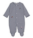 Navy Recreation Sports Stripe Footie