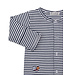 Navy Recreation Sports Stripe Footie