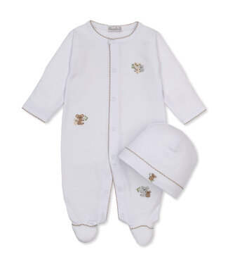 Kissy Kissy White Koala Pals Footie & Hat Set