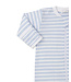 Kissy Kissy Light Blue Team Stripes Footie with Zip