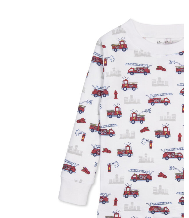 Kissy Kissy Toddler Fire Rescue Racers Pajama Set