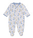 Light Blue Safari Party Zip Footie