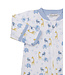 Light Blue Safari Party Zip Footie