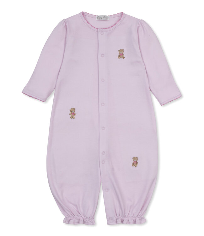 Kissy Kissy Pink Teddy Bear Club Convertible Gown
