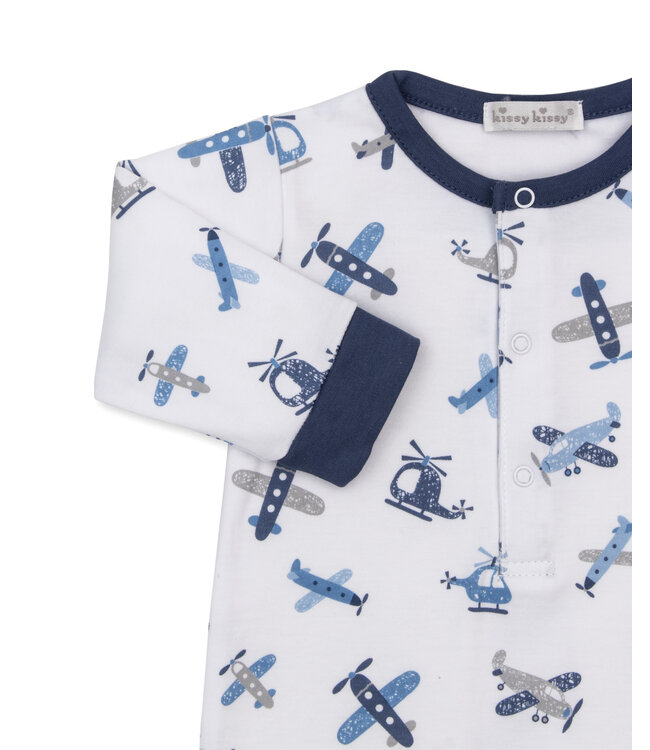Kissy Kissy Awesome Aircrafts Playsuit