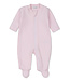 Kissy Kissy Pink Jacquard Footie with Zip