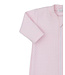 Kissy Kissy Pink Jacquard Footie with Zip