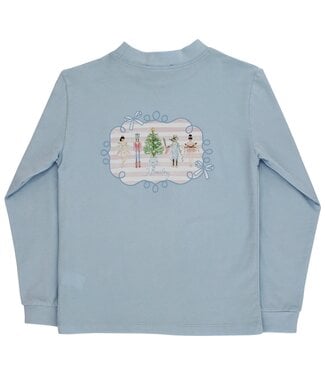 Bailey Boys Nutcracker/Bayberry L/S Girls Tee