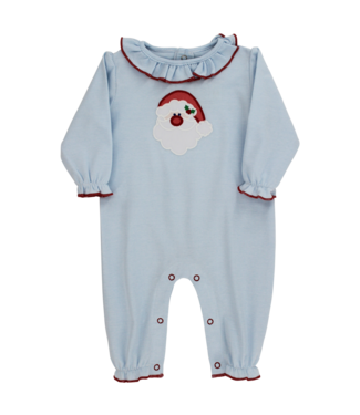 Bailey Boys Santa Face Kendall Romper