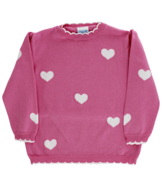 Bailey Boys Heart Crew Neck Sweater