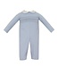 Petit Bebe Light Blue Ethan Corduroy L/S Romper