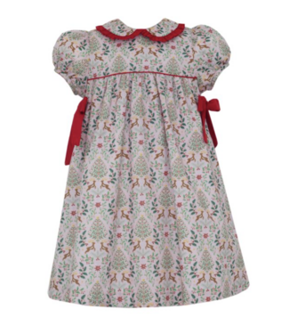 Claire & Charlie Reindeer S/S Float with Red Side Bows
