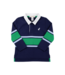 Nantucket Navy/Kiawah Green Rollins Rugby Shirt