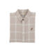 Thompson Park Plaid & Gray Bay Brown Dean's List Dress Shirt