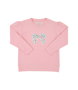 Beaufort Bonnet Sandpearl Pink/Fair St Floral Cassidy Comfy Puff Sleeve Crewneck