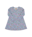 Beaufort Bonnet Mountain Brook Mini Floral (Parrot Cay Coral) Long Sleeve Polly Play Dress