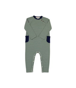 Beaufort Bonnet Grier Green/Pearl Stripe Rayburn Romper