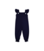 Nantucket Navy with Worth Avenue White Violet's Vintage Overalls