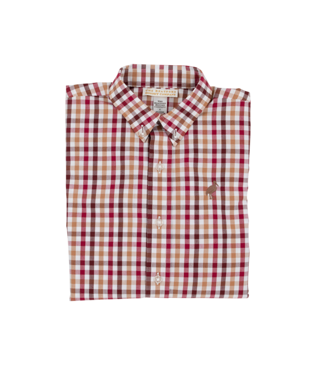 Beaufort Bonnet Easton Pond Plaid Dean's List Dress Shirt