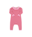 Pier Party Pink & Richmond Red Stripe Reece Ruffle Romper