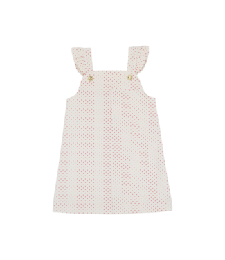 Beaufort Bonnet Palmetto Pearl/Richmond Red Micro Dot Corduroy Julia Jumper