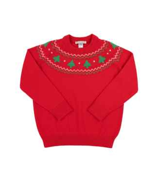 Beaufort Bonnet Richmond Red Christmas Tree Isaac's Sweater