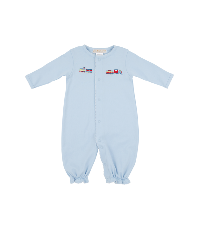 Buckhead Blue Train Twinkle Twinkle 2 in 1 Gown