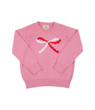 Beaufort Bonnet Hamptons Hot Pink Bow Isabelle's Intarsia Sweater