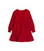 Girls Emerson Dress - Red Velvet | Little English