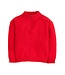 Red Quarter Zip Sweater
