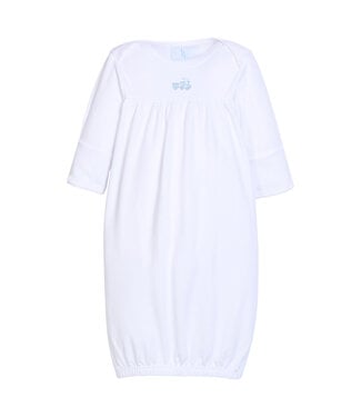 Little English Train Pinpoint Gown