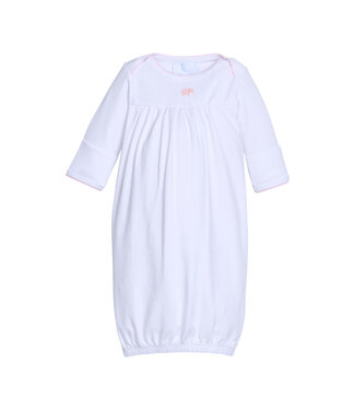 Little English Pink Sheep Pinpoint Gown