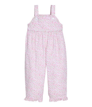 Little English Windemere Floral Ruffled Overall